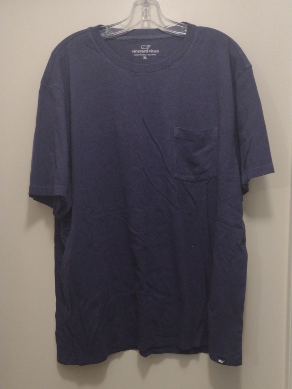 Vineyard Vines Navy Pocket T-Shirt (J1201)
